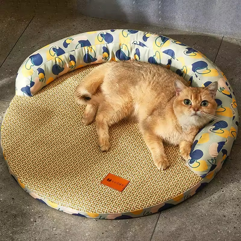 SnuffiePets™ - Zomer Hondenbed – Ademend & Comfortabel