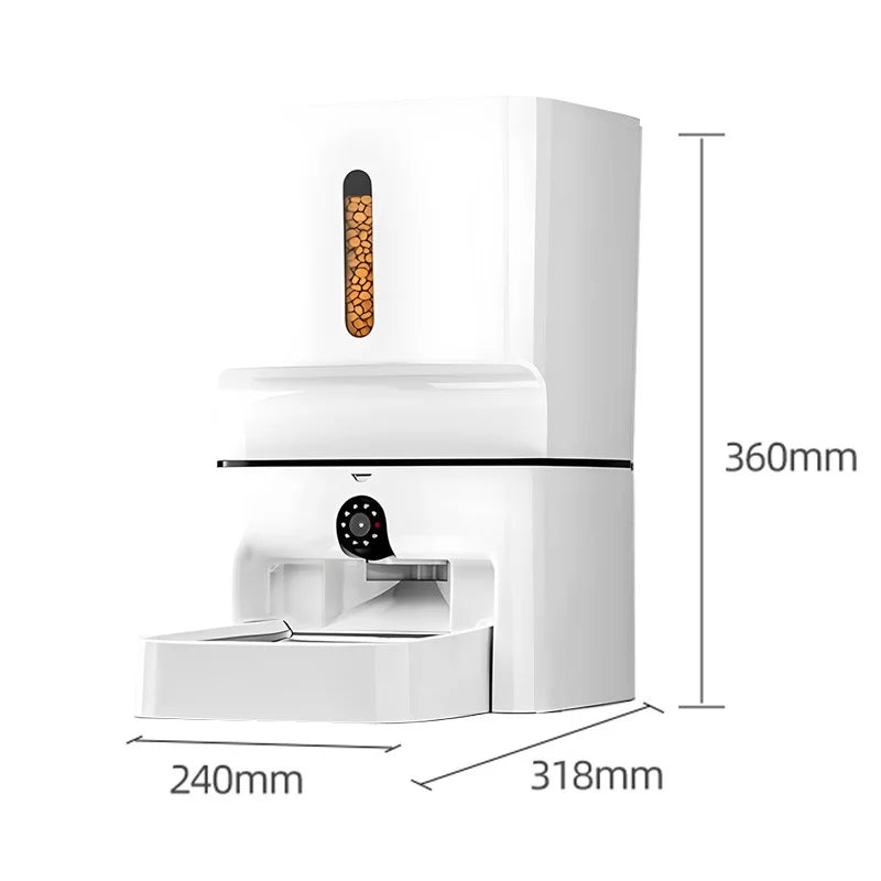 Pawsh™ Smart Automatische Voerdispenser met Camera