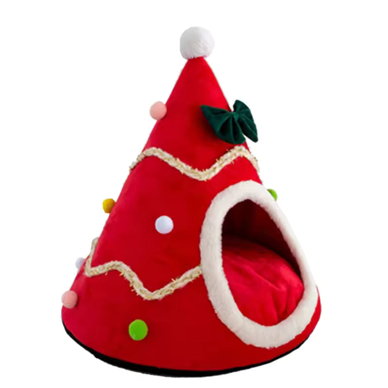 SnuffiePets™ Kerstboom Huisdierhuis