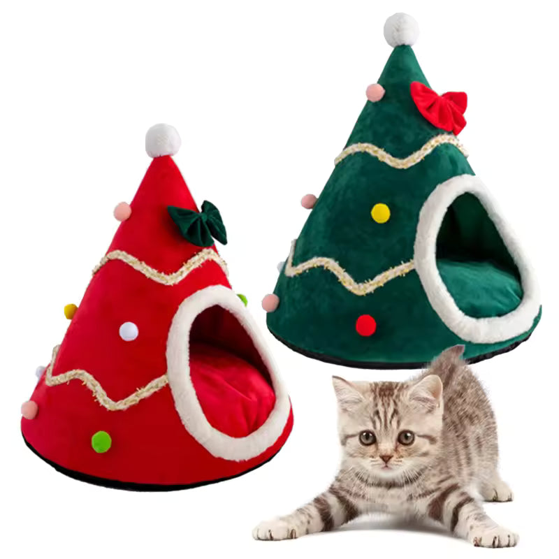 SnuffiePets™ Kerstboom Huisdierhuis