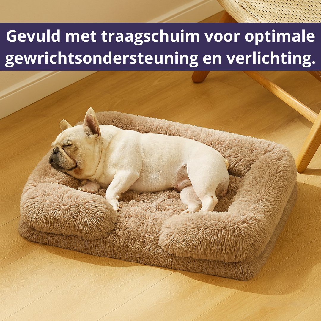 Hondenmand Orthopedisch Zacht – Warm, Ondersteunend & Wasbaar
