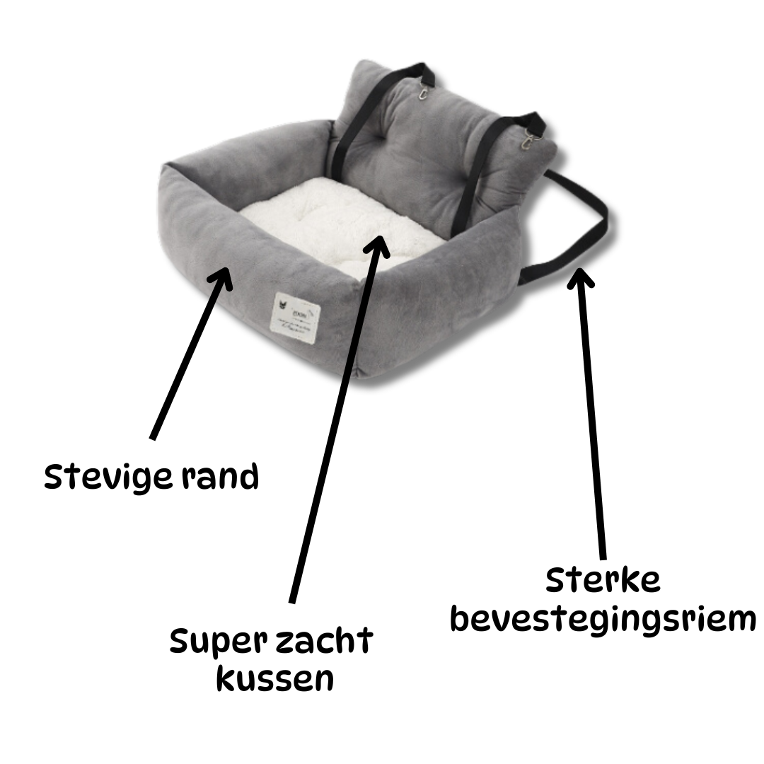 Pawsh™ Honden Autostoeltje