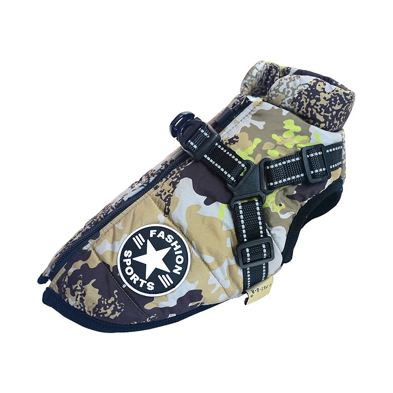 Pawsh™ Waterproof Harness Jacket