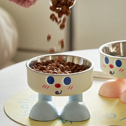 Pawsh™ Smiley Roestvrijstalen Voerbak