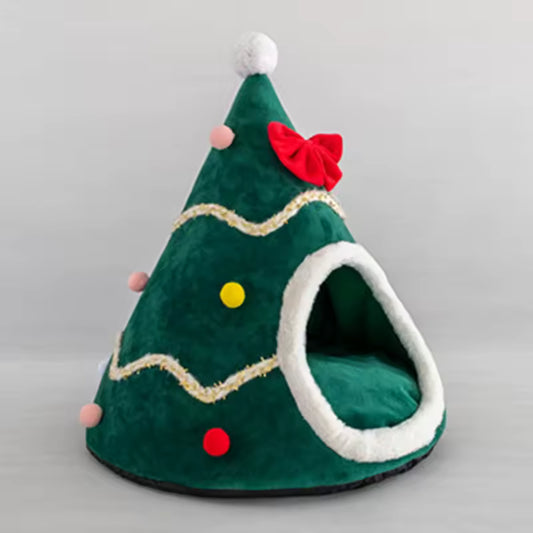 SnuffiePets™ Kerstboom Huisdierhuis