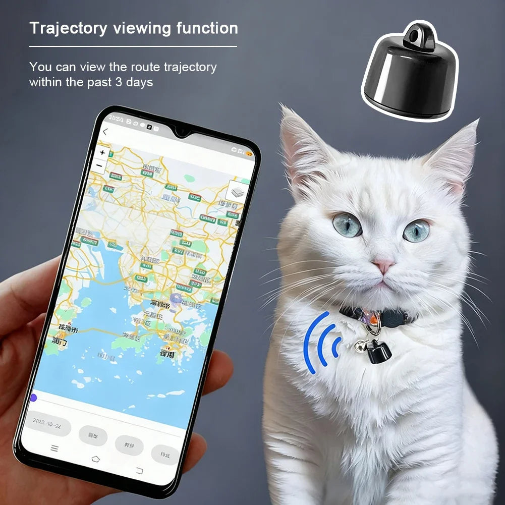 Pawsh™ Real-Time GPS Tracker voor Huisdieren