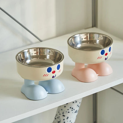 Pawsh™ Smiley Roestvrijstalen Voerbak