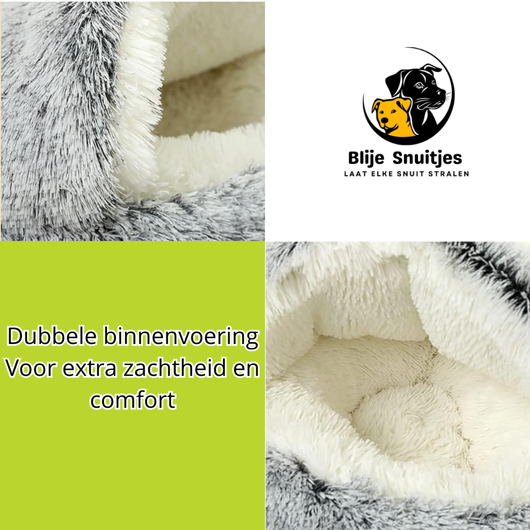 Pawsh™ Pluche Huisdierenbed